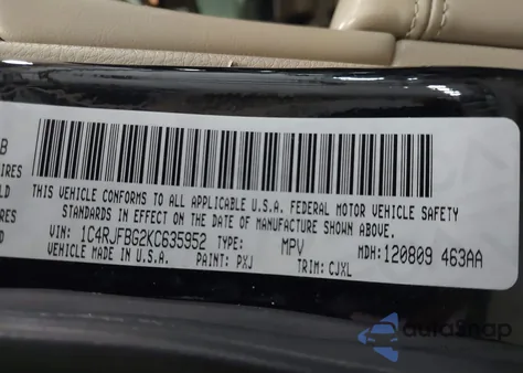 2019 Jeep Grand Cherokee Limited 4X4 from USA, damaged, VIN 1C4RJFBG2KC635952